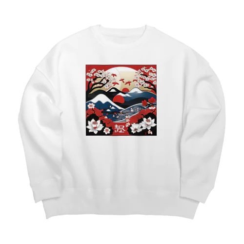 Neo Ｊａｐａｎ Big Crew Neck Sweatshirt