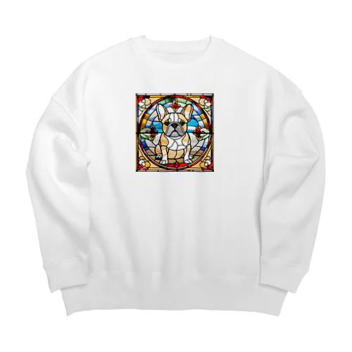 フレンチブルドックNo.3 Big Crew Neck Sweatshirt