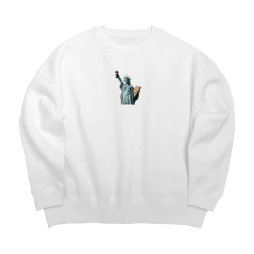 自由 Big Crew Neck Sweatshirt