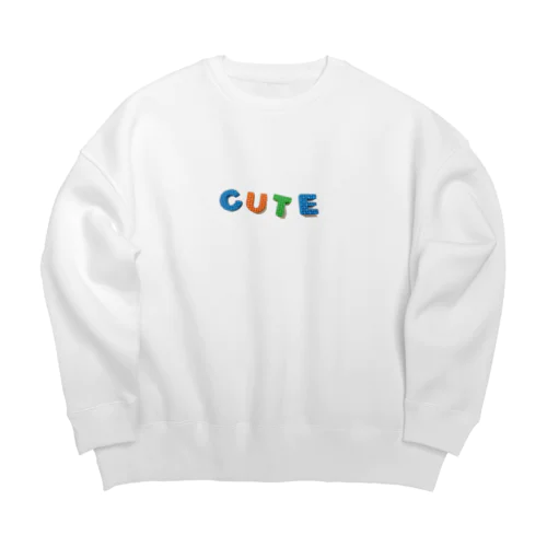CUTE Big Crew Neck Sweatshirt