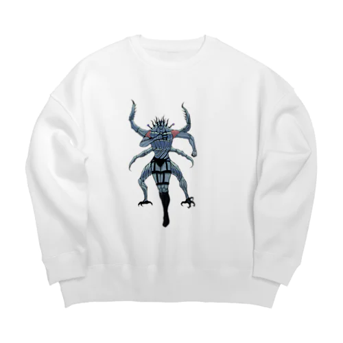 スカラベの悪魔 Big Crew Neck Sweatshirt