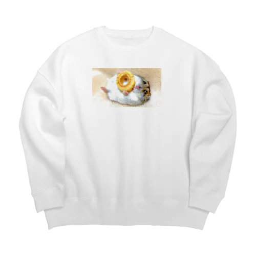 おねだりばぁむすぴかたん Big Crew Neck Sweatshirt