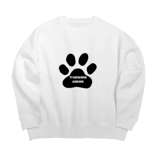 TIWAWAAMOR Big Crew Neck Sweatshirt