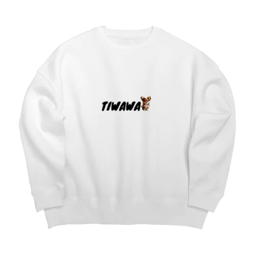 TIWAWA Big Crew Neck Sweatshirt