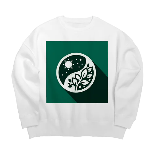 地球を守ろう Big Crew Neck Sweatshirt