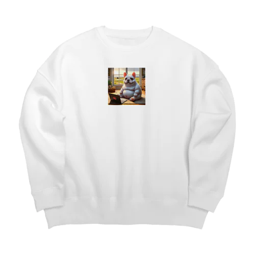 ぽっちゃりになっちゃったピエール Big Crew Neck Sweatshirt