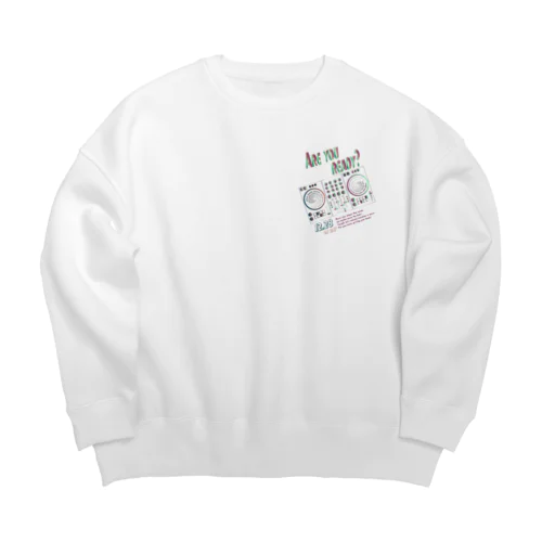 DJ TypeA Big Crew Neck Sweatshirt