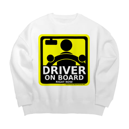 DRIVER ON BOARD Big Crew Neck Sweatshirt