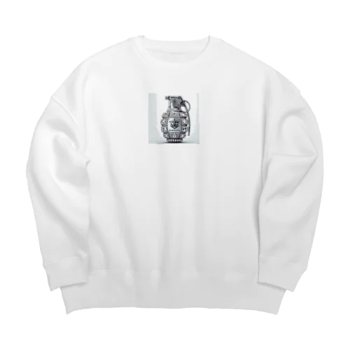 手榴弾　ダイヤモンド Big Crew Neck Sweatshirt