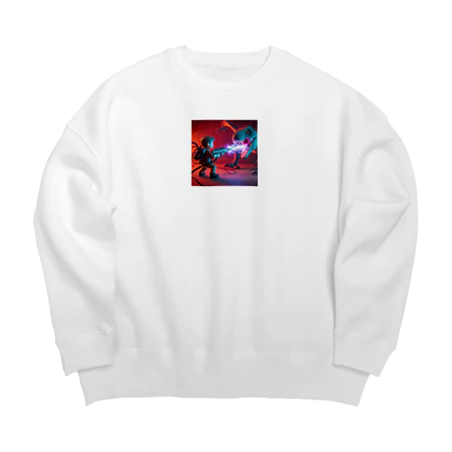 ザウルスバスターズ Big Crew Neck Sweatshirt