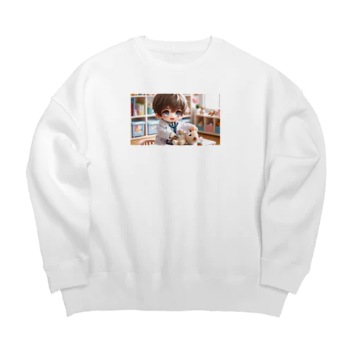 いたいの飛んでいけ Big Crew Neck Sweatshirt