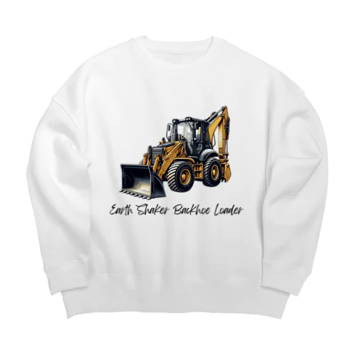 建設の達人 働く車 01 Big Crew Neck Sweatshirt