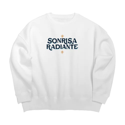 SONRISA RADIANTE Big Crew Neck Sweatshirt