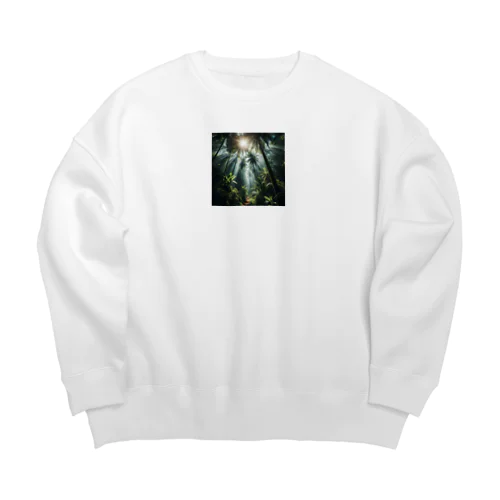 ヤシの森 Big Crew Neck Sweatshirt