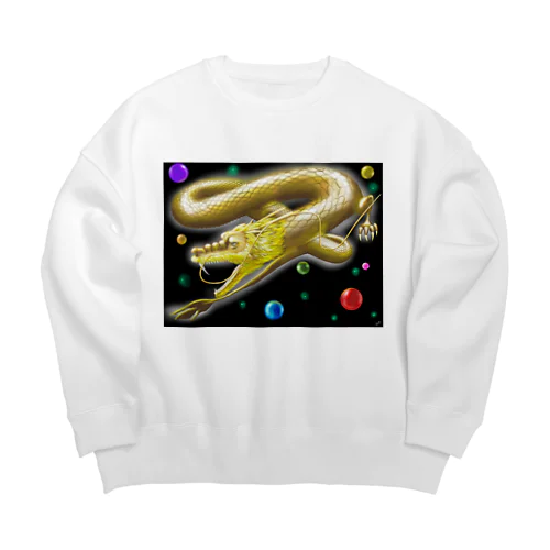 金龍 Big Crew Neck Sweatshirt