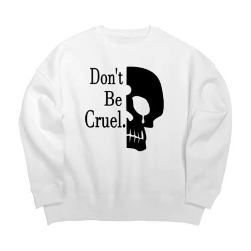 Don't Be Cruel.(黒) Big Crew Neck Sweatshirt