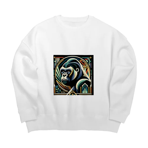 ゴリラリラ Big Crew Neck Sweatshirt