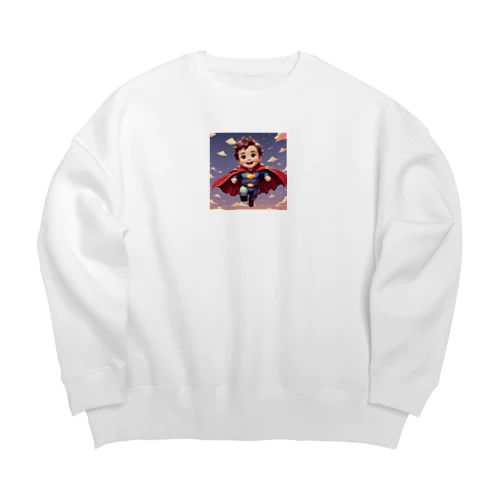 スーパーベビー Big Crew Neck Sweatshirt