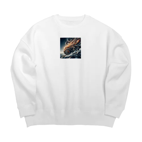 麒麟 Big Crew Neck Sweatshirt