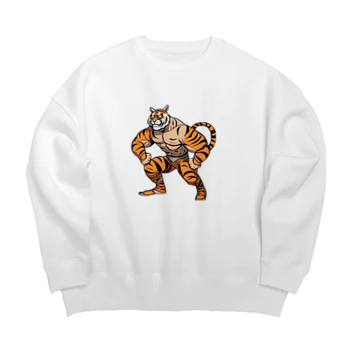 タイガーマスクド・タイガー Big Crew Neck Sweatshirt