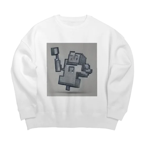 ロボット Big Crew Neck Sweatshirt