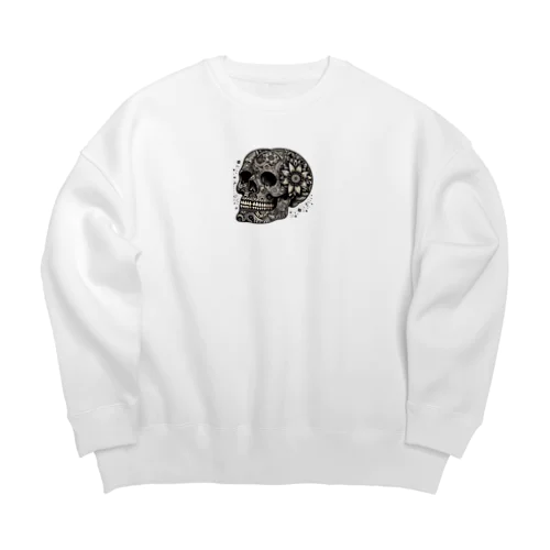 SKULL002 Big Crew Neck Sweatshirt