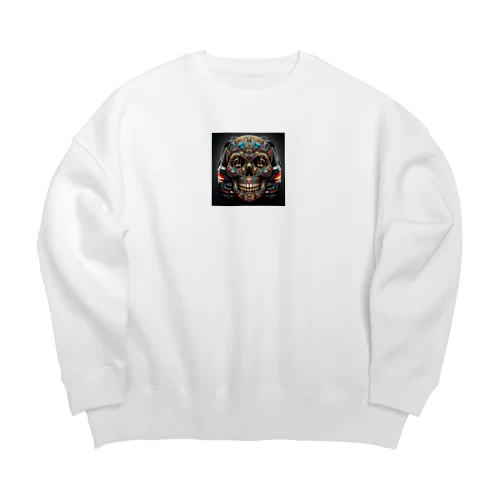 SKULL016 Big Crew Neck Sweatshirt