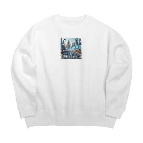 30世紀001 Big Crew Neck Sweatshirt