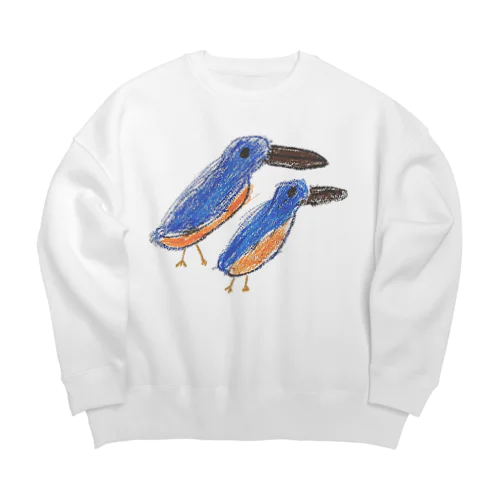 カワセミくん 2024 Big Crew Neck Sweatshirt