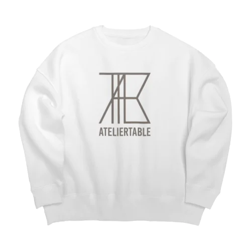 ateliertable Big Crew Neck Sweatshirt