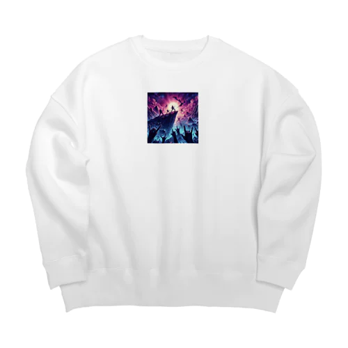 Whisper of the dark Big Crew Neck Sweatshirt