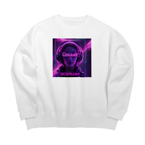 サイバーパンク(dream) Big Crew Neck Sweatshirt