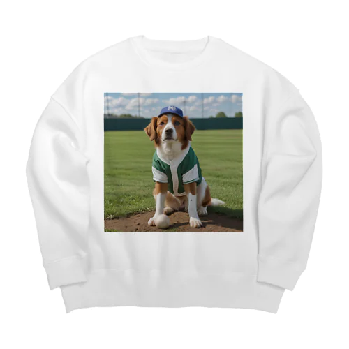 犬野球 Big Crew Neck Sweatshirt