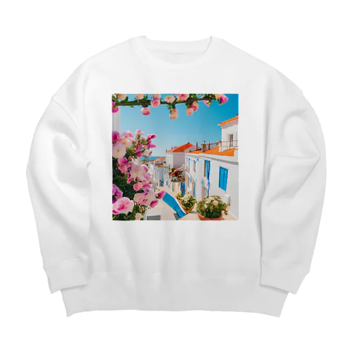 🌺南欧家並み🏠 Big Crew Neck Sweatshirt