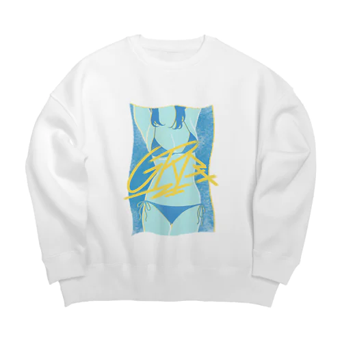 GRA-girl No.4 Big Crew Neck Sweatshirt