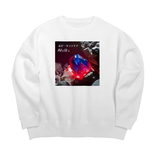 ルビーサファイア Big Crew Neck Sweatshirt