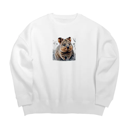 Quokka Big Crew Neck Sweatshirt