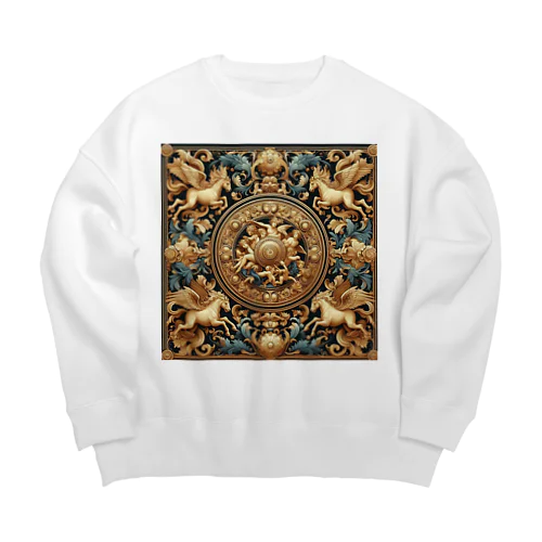 Renaissance バロック　European Big Crew Neck Sweatshirt