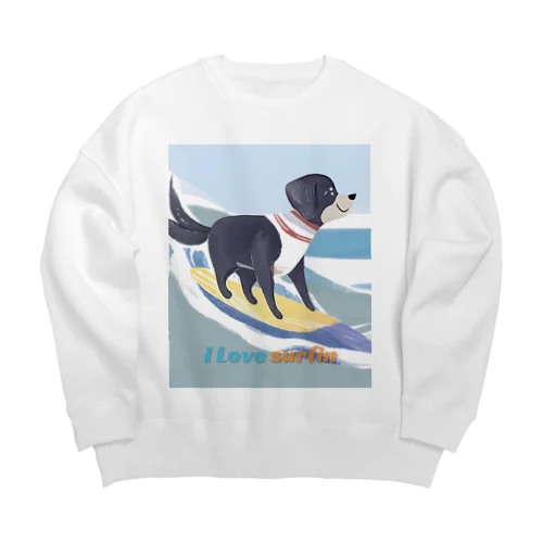 さわやかsurfin　 Big Crew Neck Sweatshirt