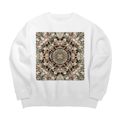 Renaissance  baroque模様　ヨーロピアン Big Crew Neck Sweatshirt