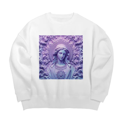 MARIA   Big Crew Neck Sweatshirt