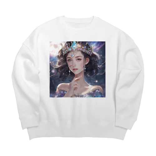 ✨クール・ビューティー✨ Big Crew Neck Sweatshirt