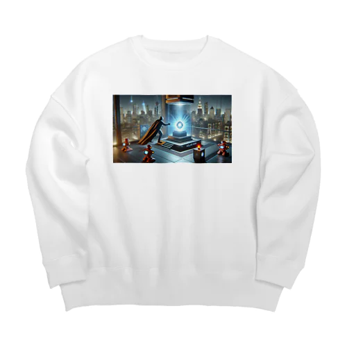 盗まれる瞬間 Big Crew Neck Sweatshirt