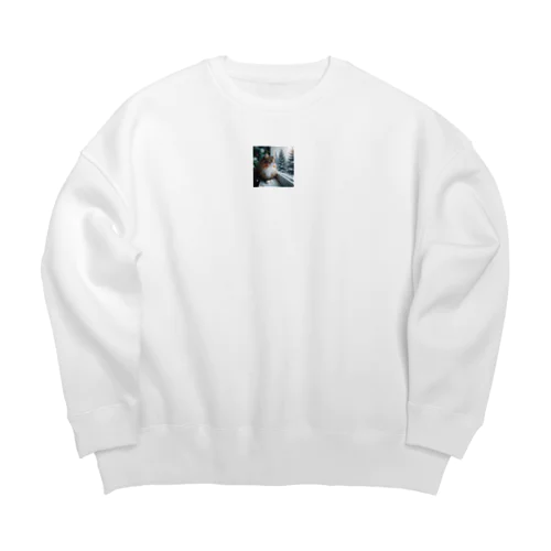 ノルウェージャンフォレストキャット　Tシャツ　クリアファイル　パーカー Big Crew Neck Sweatshirt