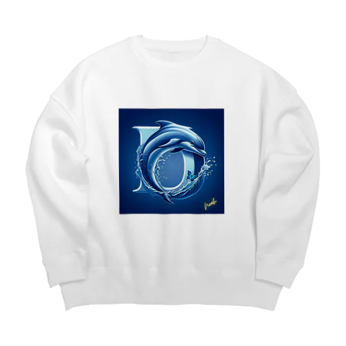 Dolphin Big Crew Neck Sweatshirt