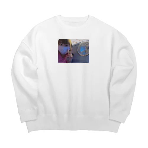 まーがりんファクトリーのグッズ Big Crew Neck Sweatshirt