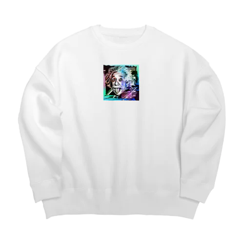 スマイル Big Crew Neck Sweatshirt