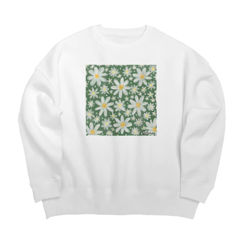 DAISY Big Crew Neck Sweatshirt