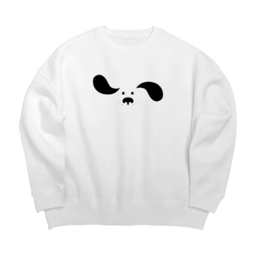 わんちゃん🐶① Big Crew Neck Sweatshirt