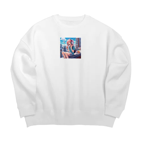 カリン Big Crew Neck Sweatshirt